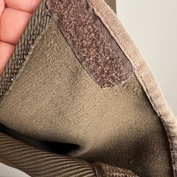 TuffriderTailored Equestrian Breeches Chocolate Brown Size 28 Long Riding Pants - Picture 8 of 14